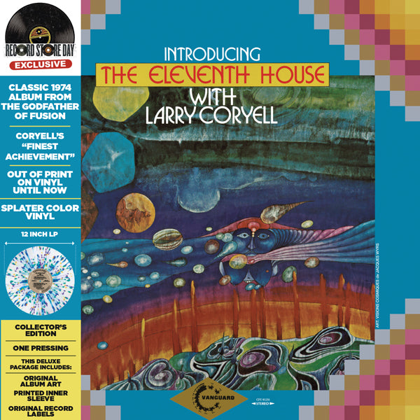 LARRY CORYELL - INTRODUCING THE ELEVENTH HOUSE (CLEAR BLUE/PURPLE VINY