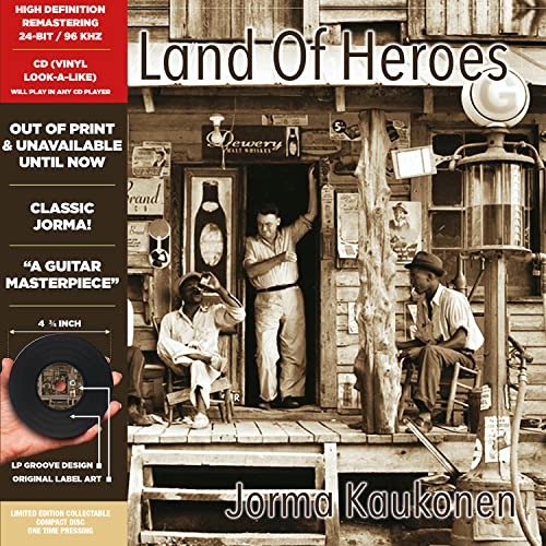 Jorma Kaukonen - Land of Heroes - New CD