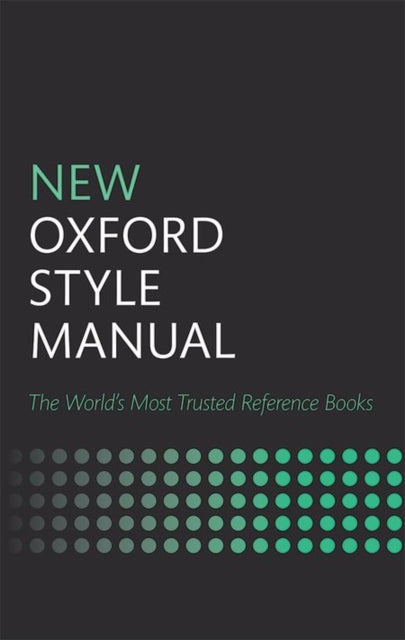 New Oxford Style Manual - Hardback