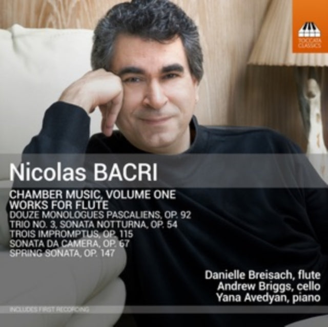 BREISACH/BRIGGS/AVED - BACRI - CHAMBER MUSIC VOL 1 - CD