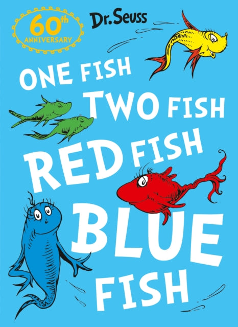 Dr. Seuss - One Fish, Two Fish, Red Fish, Blue Fish - Paperback