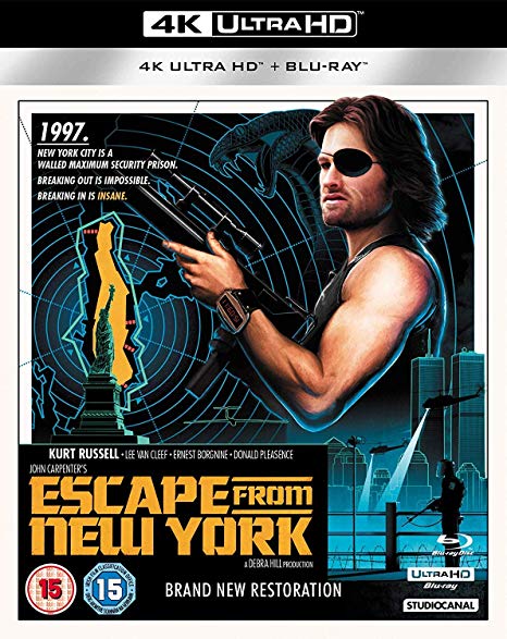 Escape from New York - New Blu-ray