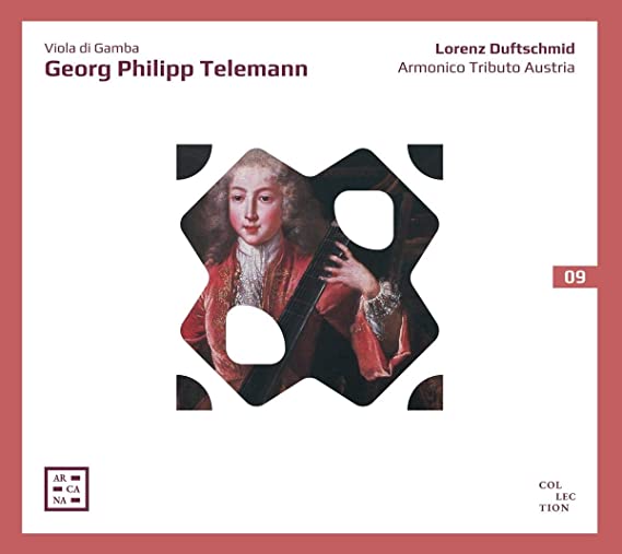 ARMONICO TRIBUTO AUS - TELEMANN VIOLA DI GAMBA - CD