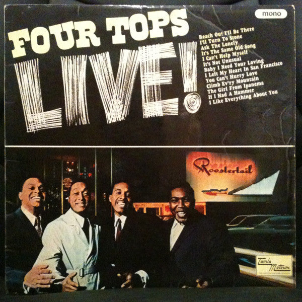 Four Tops - Live! - Used Vinyl Record