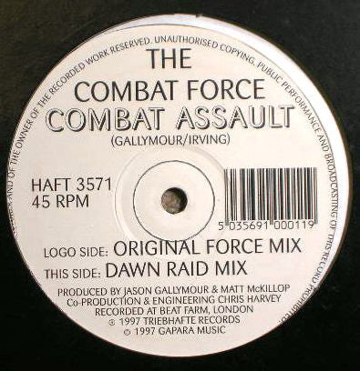 Combat Forc - Combat Assault - Used Vinyl Record 12"