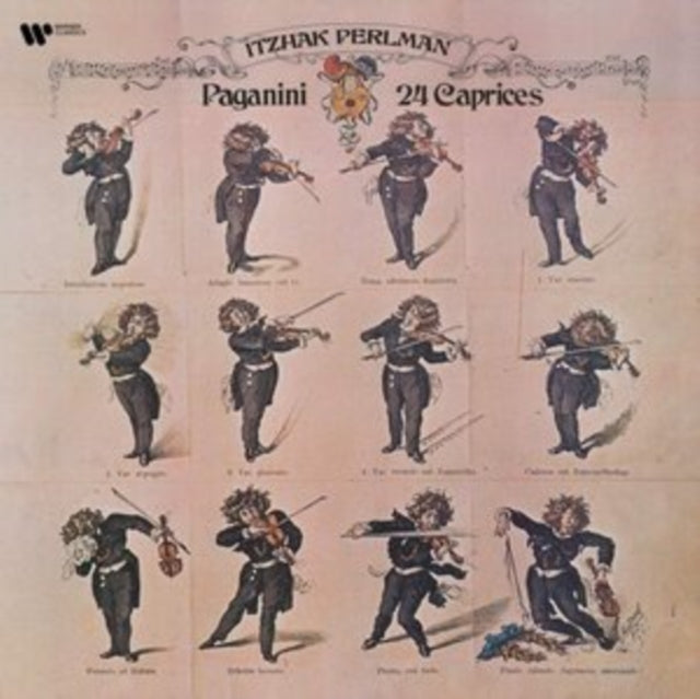 Itzhak Perlman - Paganini: 24 Caprices - Vinyl Record VINYL