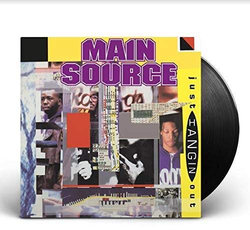 Main Source - Just Hangin' Out/Live at the BBQ - Vinyl Record 7