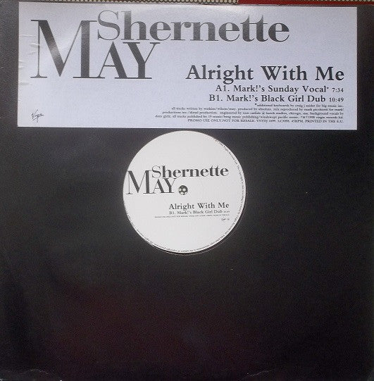 Shernette May - All Right With Me - Used Vinyl Record 12"