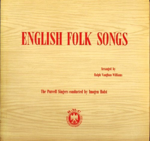Purcell Singers - English Folk Songs - Used Vinyl Record
