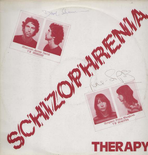 rapy - Schizophrenia - Used Vinyl Record