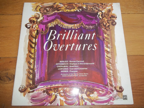 Orchester Der Wiener - Brilliant Overtures - Used Vinyl Record