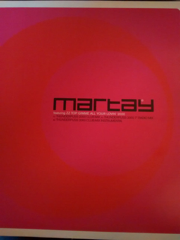 Martay - Gimme All Your Lovin' 2000 - Used Vinyl Record 12"