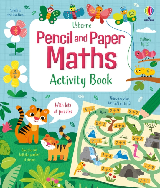 Usborne - Pencil and Paper Maths - Paperback