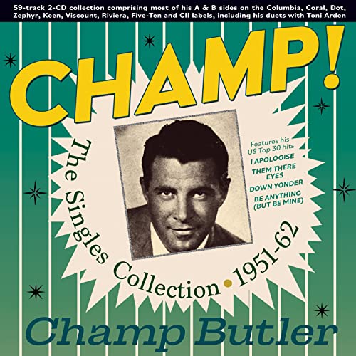 BUTLER - THE SINGLES COLLECTION 1951-62 - CD