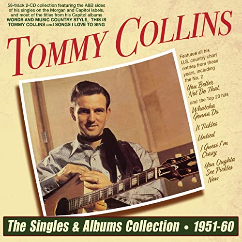 Tommy Collins - Singles & Albums Collection 1951-60 - CD