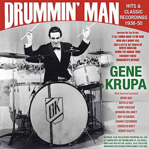 GENE KRUPA - Drummin Man - Hits & Classic Recordings 1938-50 - CD