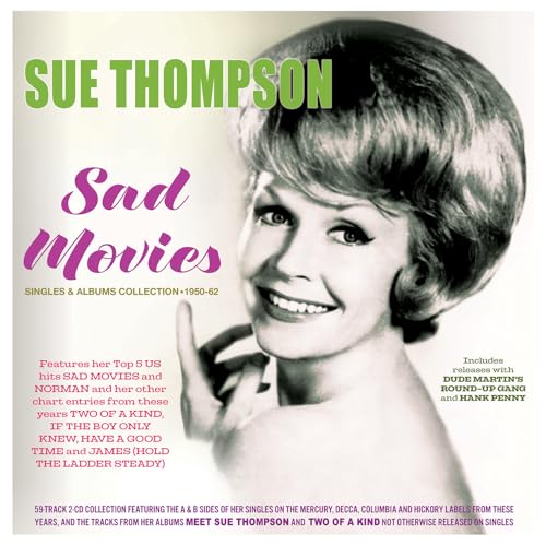 SUE THOMPSON - Sad Movies: Singles & Albums Collection 1950-62 - CD