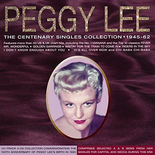Peggy Lee - Centenary Singles Collection 1945-62 - CD