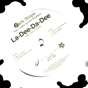Park Slope - La-Dee-Da-Dee (We Like To Party) - New Vinyl Rec