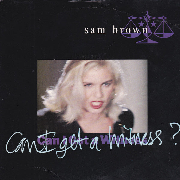 Sam Brown - Can I Get A Witness - Used Vinyl Record 7"