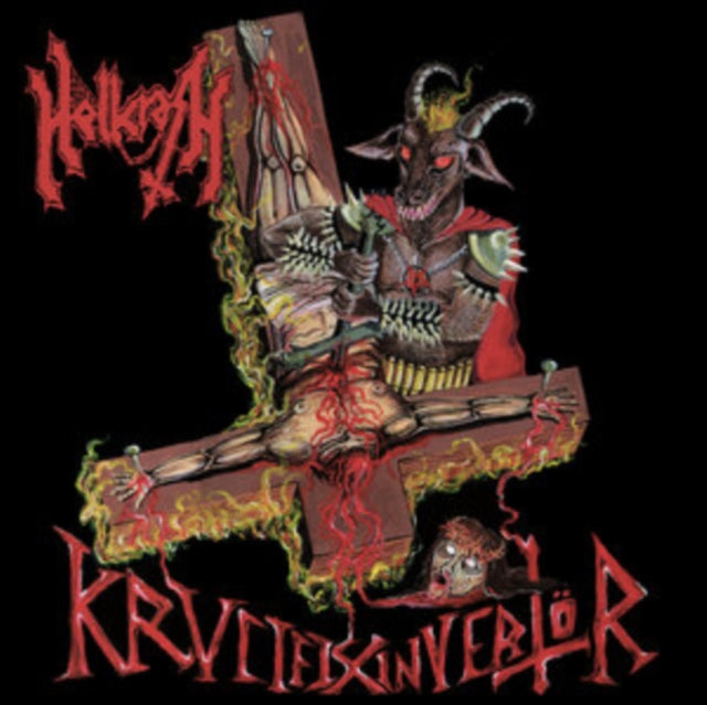 HELLCRASH - KRVCIFIX INVERTÖR - Vinyl Record