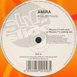 Amira - Walk (Remixes) - Used Vinyl Record 12"