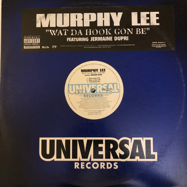 Murphy Lee - Wat Da Hook Gon Be - Used Vinyl Record 12"