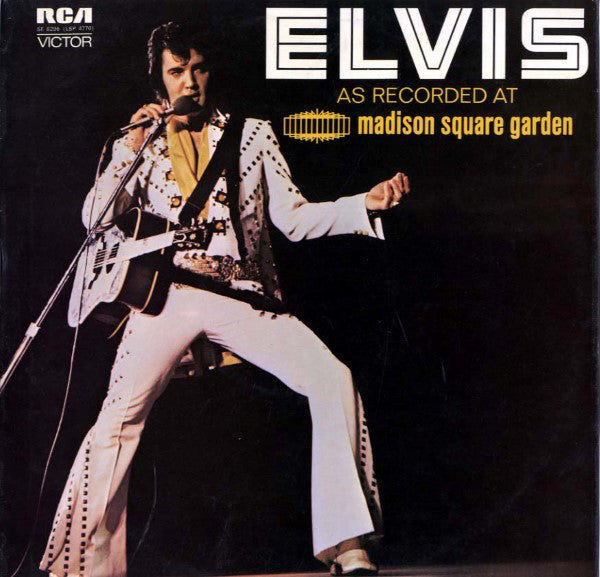 Elvis Presley - As Recorded At Madison Square Garden - Used Vinyl Rec