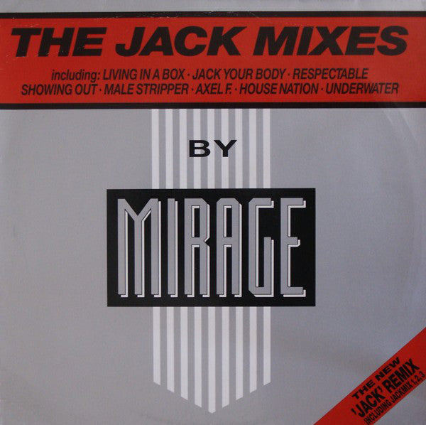 Mirage - Jack Mixes - Used Vinyl Record 12"