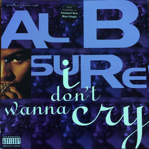 Al B. Sure! - I Don't Wanna Cry - Used Vinyl Record 12"