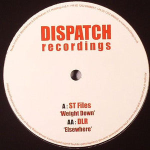 ST Files - Weight Down / Elsewhere - New Vinyl Record 12"