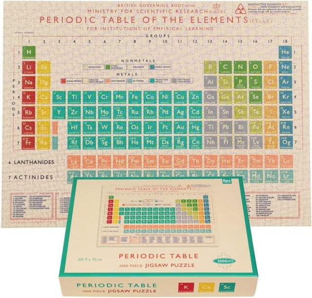 Jigsaw puzzle (1000 pieces) - Periodic Table - Other
