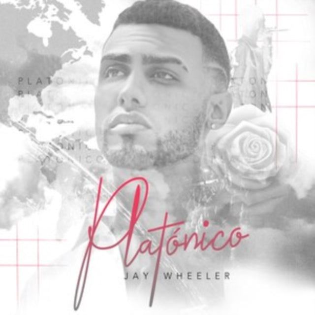 WHEELER - PLATONICO - WHITE & RED MARBLE - Vinyl Record
