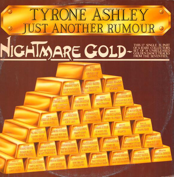 Tyrone Ashley - Just Another Rumour - Used Vinyl Record 12"