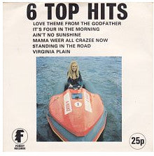 Alan Caddy Orchestra - 6 Top Hits - Used Vinyl Record 7"