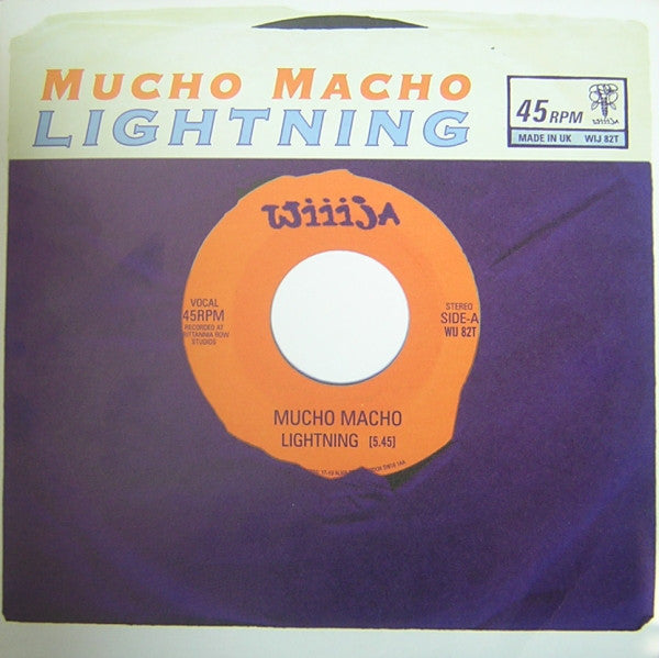 Mucho Macho - Lightning - Used Vinyl Record 12"