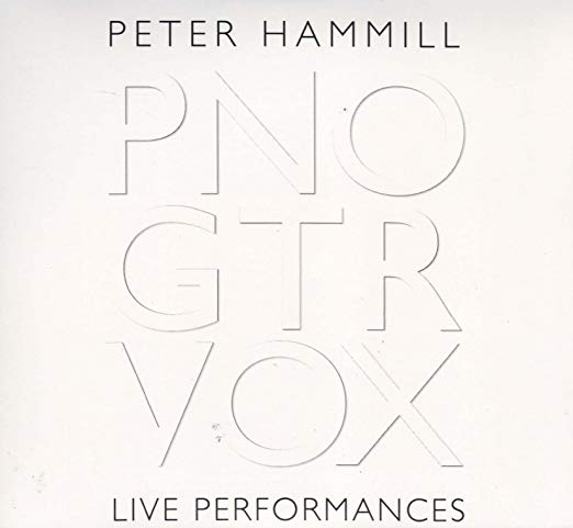 Peter Hammill - PNO GTR VOX  Live Performances - CD