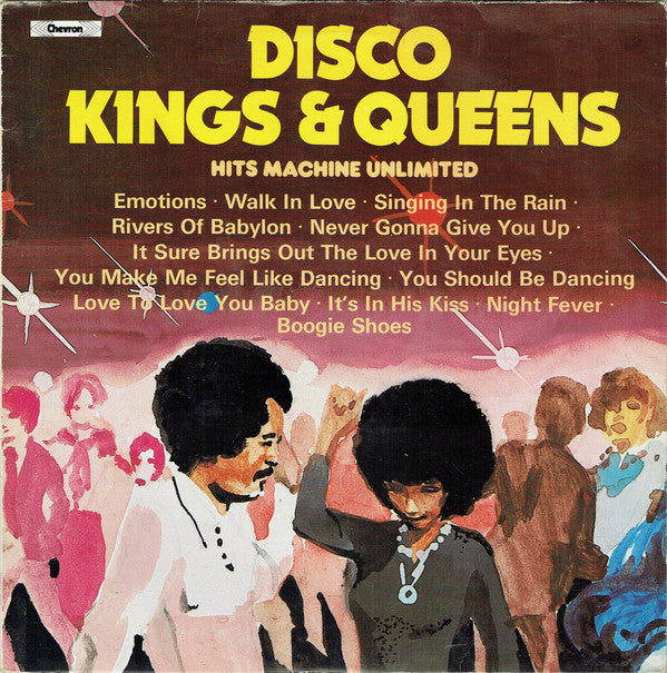 Hits Machine Unlimit - Disco Kings & Queens - Used Vinyl Record
