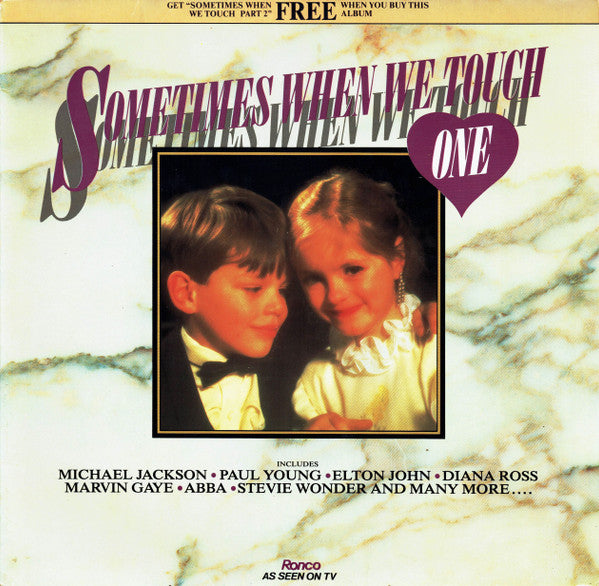 Various - Sometimes When We Touch (One) - Used Vinyl Record