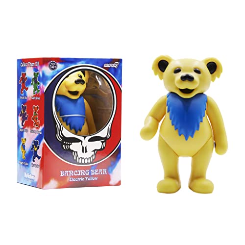 GRATEFUL DEAD - - Dancing Bear (Electric Yellow) Reaction Figure - New