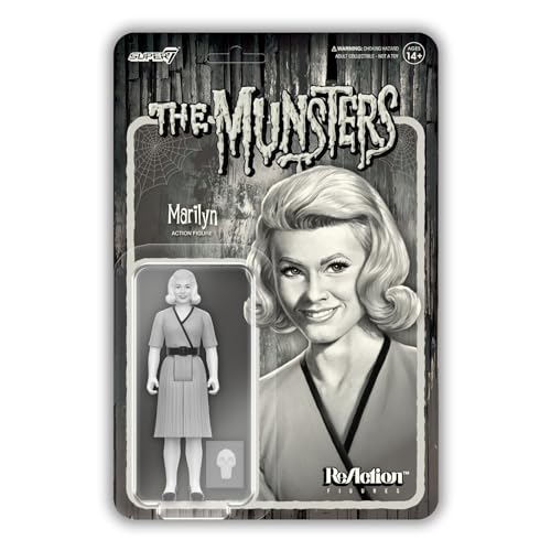 MUNSTERS - Reaction Figures Wave 3 - Marilyn Munster (Grayscale) - New