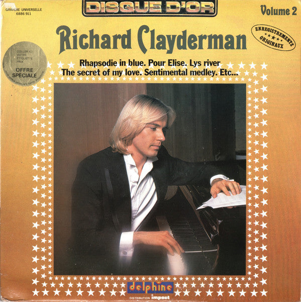 Richard Clayderman - Volume 2 - Used Vinyl Record