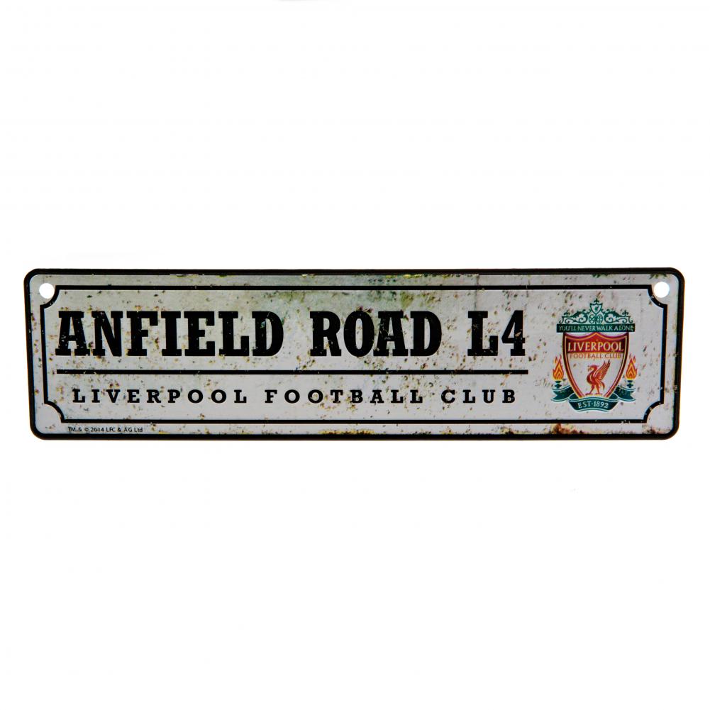Liverpool FC - Window Sign Retro - New Metal Signs