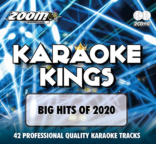 ZOOM KARAOKE - Karaoke Kings: Big Hits Of 2020 - 42 Songs (CD+G) - New