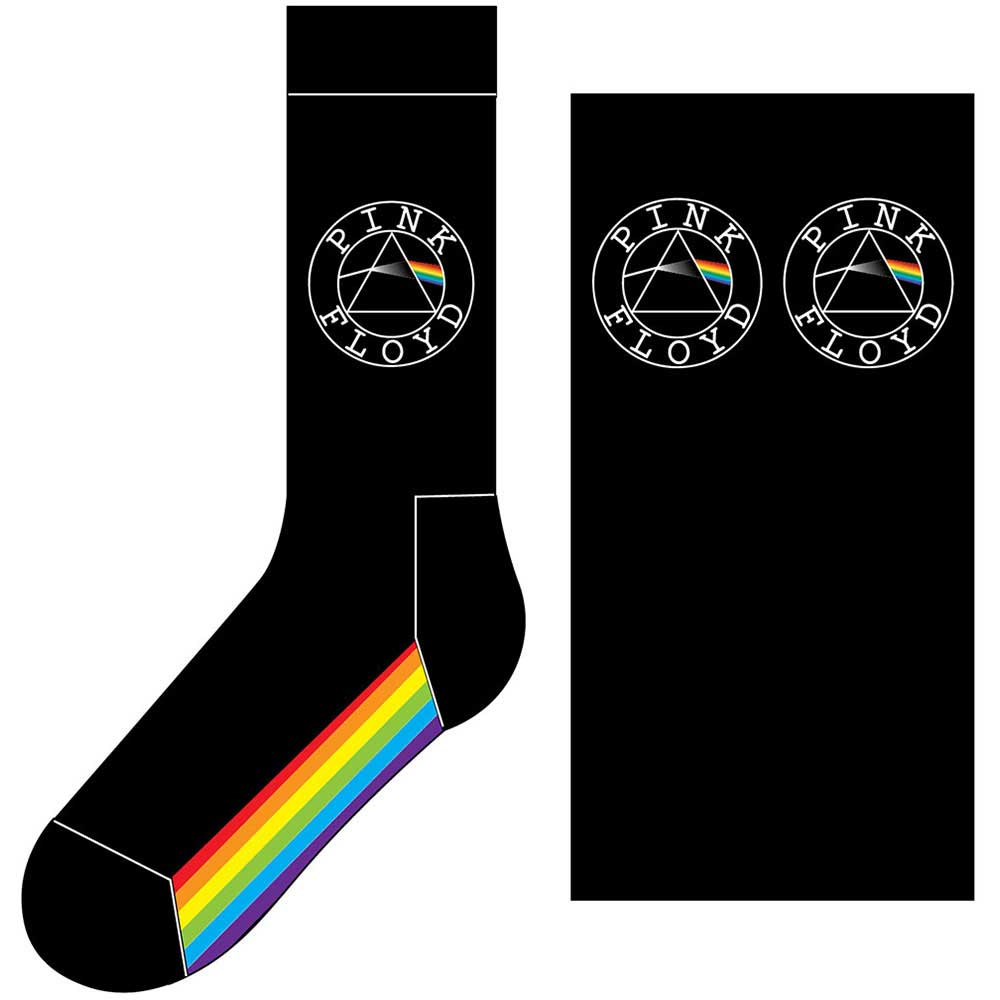 Pink Floyd - Socks & Hosiery - Unisex - Spectrum Sole - UK Size 7 - 11