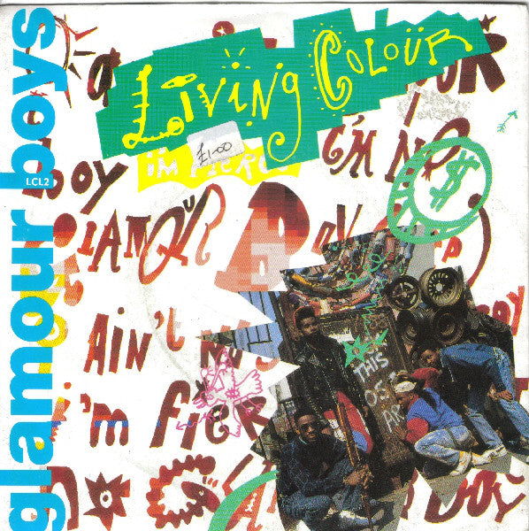Living Colour - Glamour Boys - Used Vinyl Record 7"