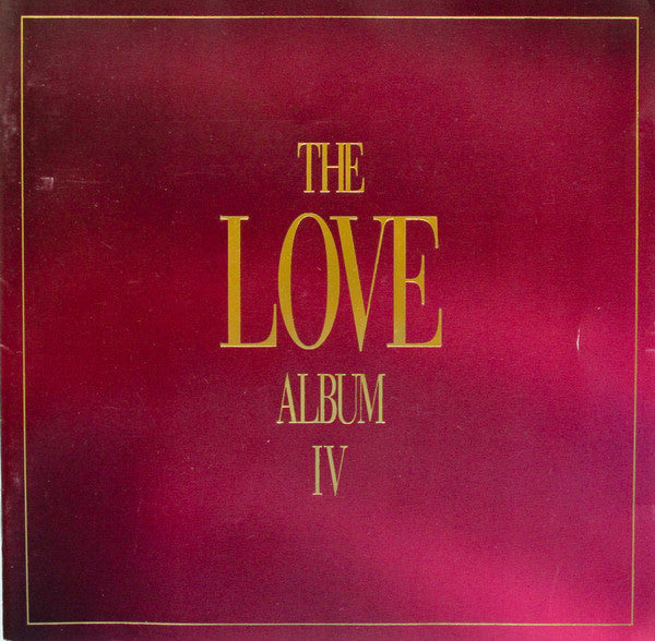 Various - Love Album IV - Used CD