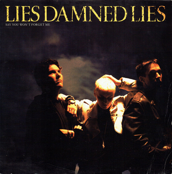 Lies Damned Lies - Say You Won't Forget Me - Used Vinyl Record 12"