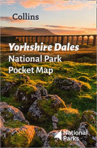 Collins Maps - Yorkshire Dales National Park Pocket Map - New Sheet ma