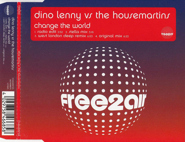 Dino Lenny - Change The World - Used CD